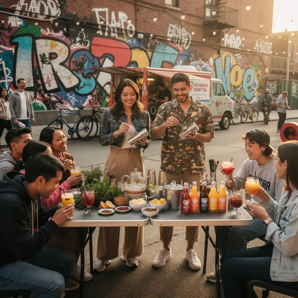 Japoniškos arbatos ceremonija, kurioje dalyvauja du žmonės